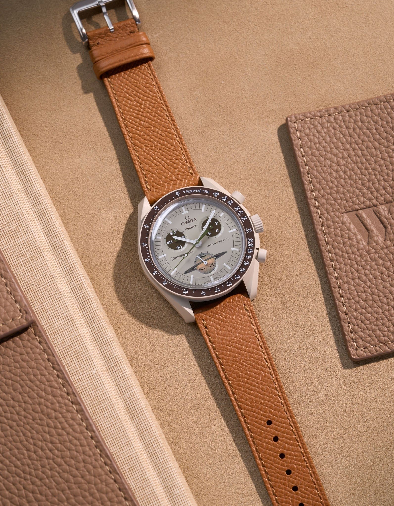Mission to Saturn (Leather Strap) - OM Luxury